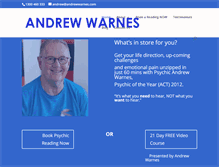 Tablet Screenshot of andrewwarnes.com